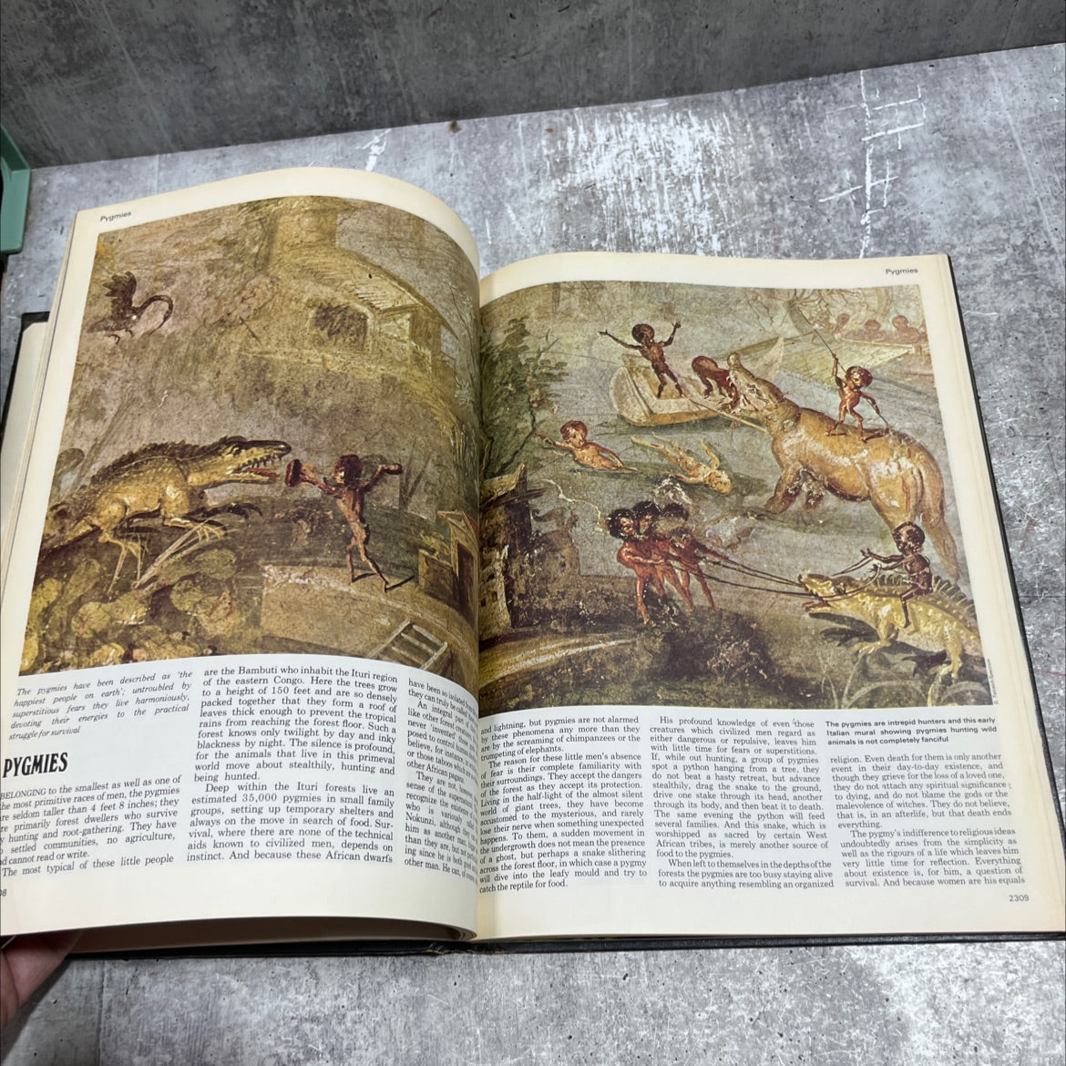 hs xp man myth & magic an illustrated encyclopedia of the supernatural book, by Richard Cavendish, 1970 Hardcover image 4