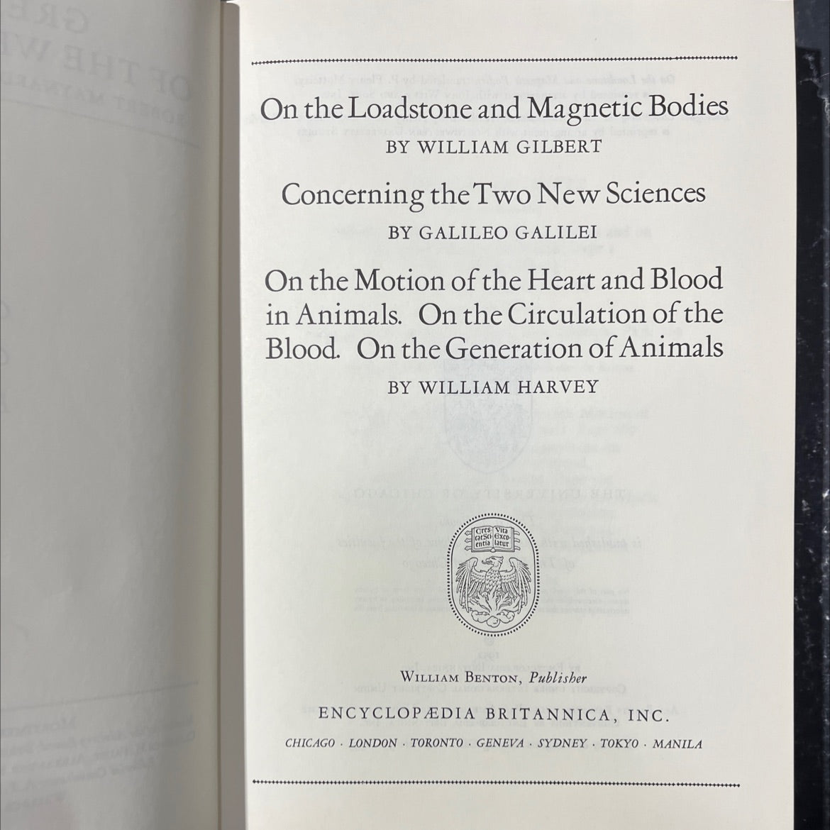 htho on the loadstone and magnetic bodies book, by william gilbert, 1952 Hardcover image 2