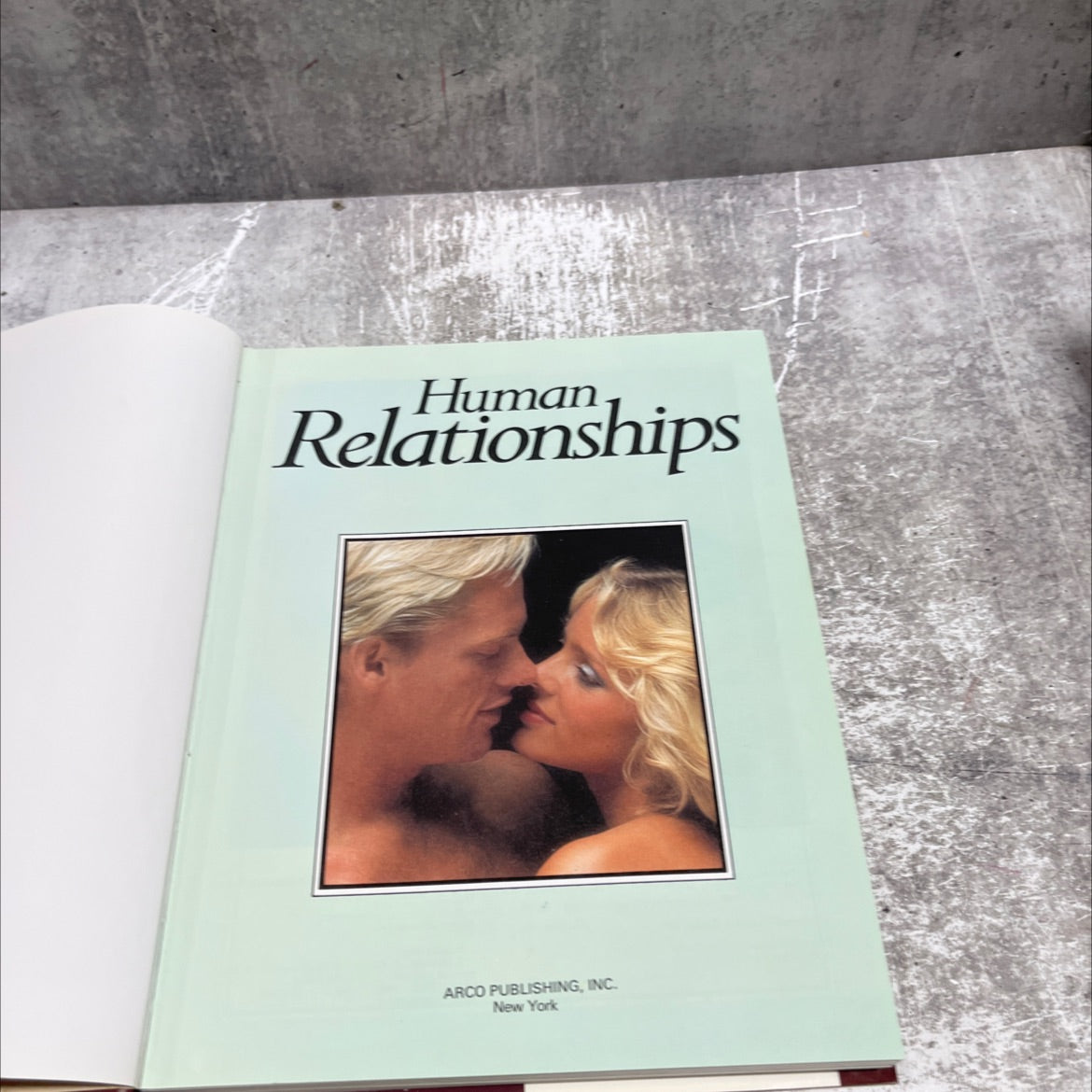 human relationships book, by unknown, 1985 Hardcover image 2
