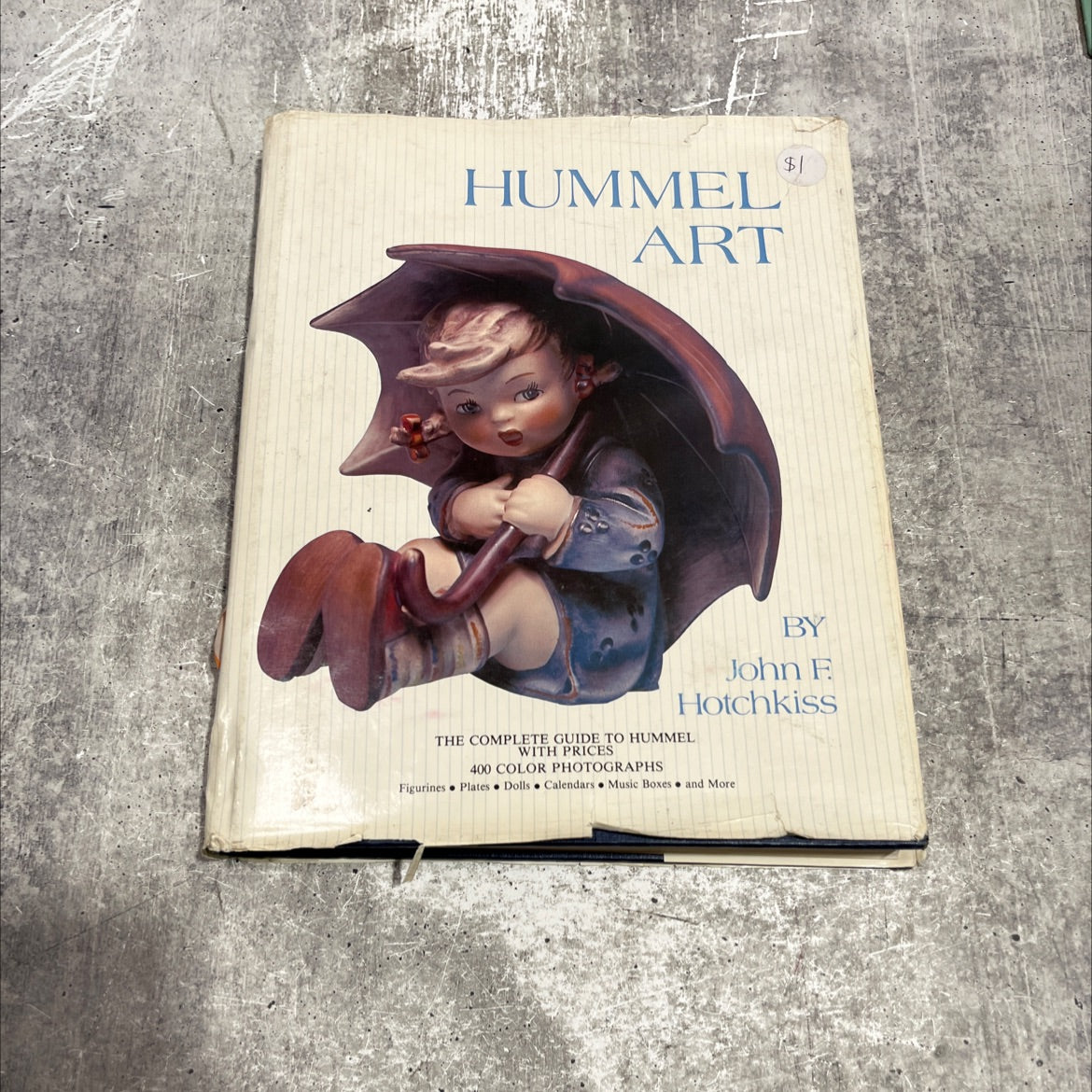 hummel art book, by john e hotchkiss, 1978 Hardcover image 1