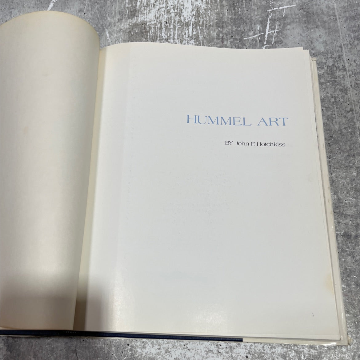 hummel art book, by john e hotchkiss, 1978 Hardcover image 2
