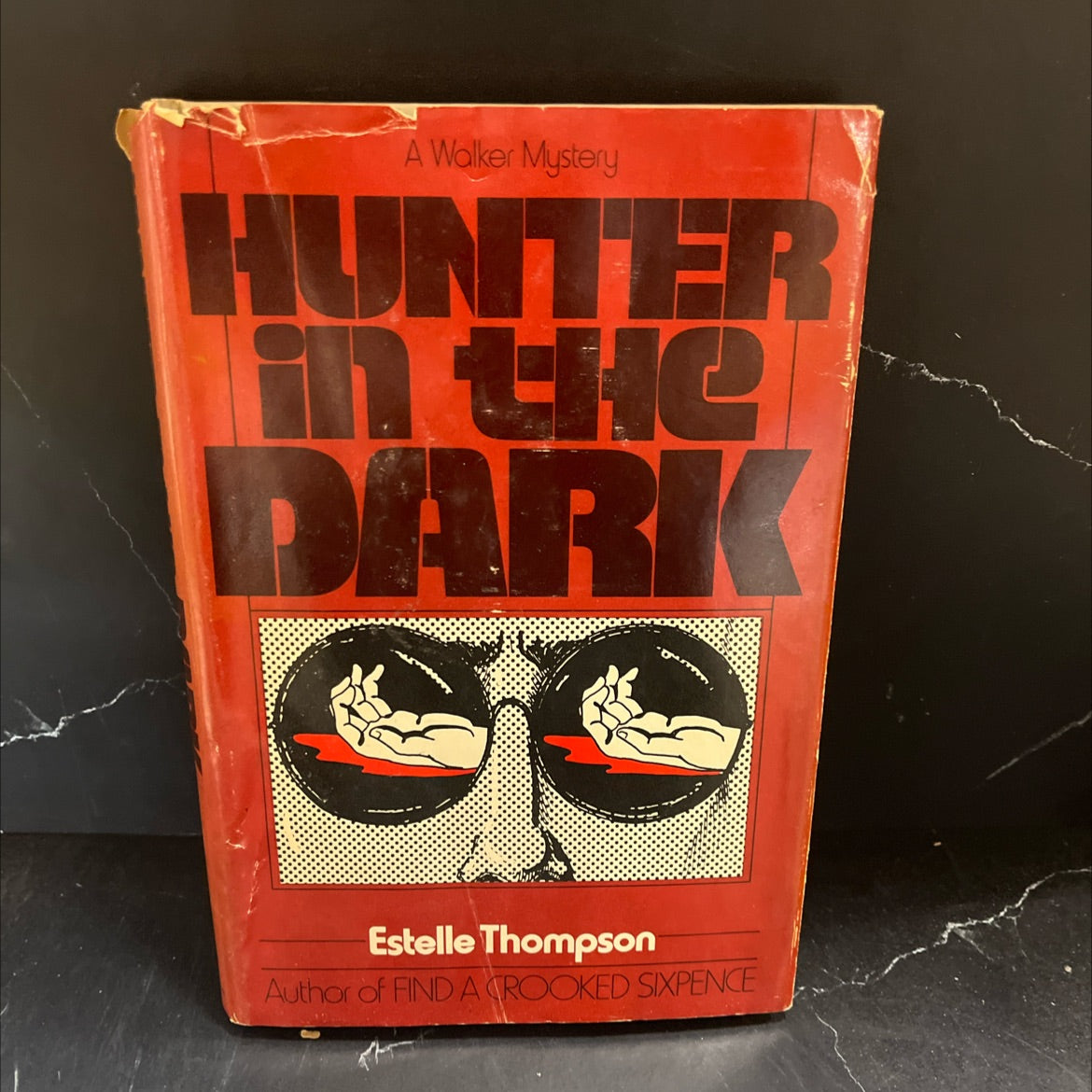 hunter in the dark book, by estelle thompson, 1978 Hardcover image 1