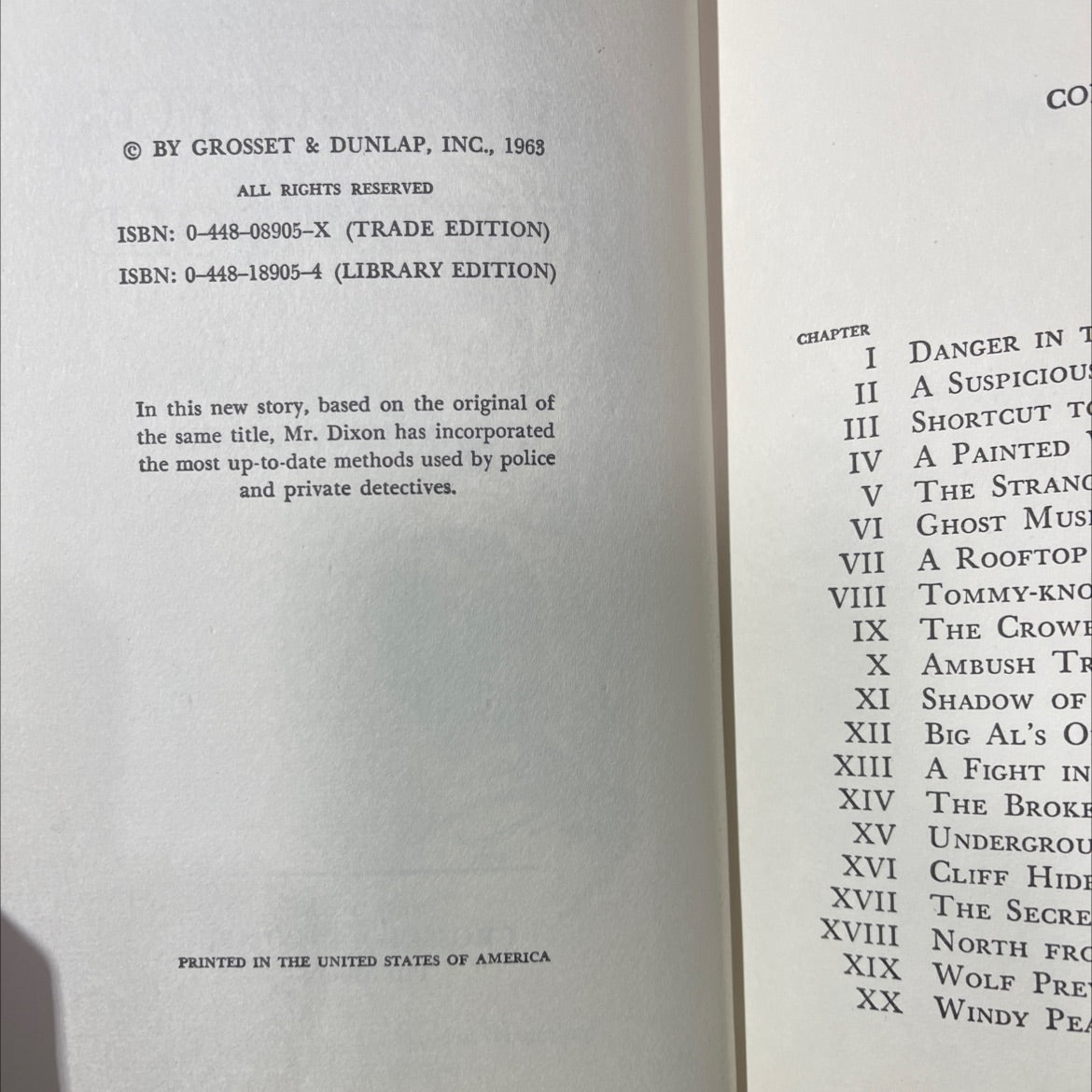 hunting for hidden gold book, by franklin w. dixon, 1963 Hardcover image 3