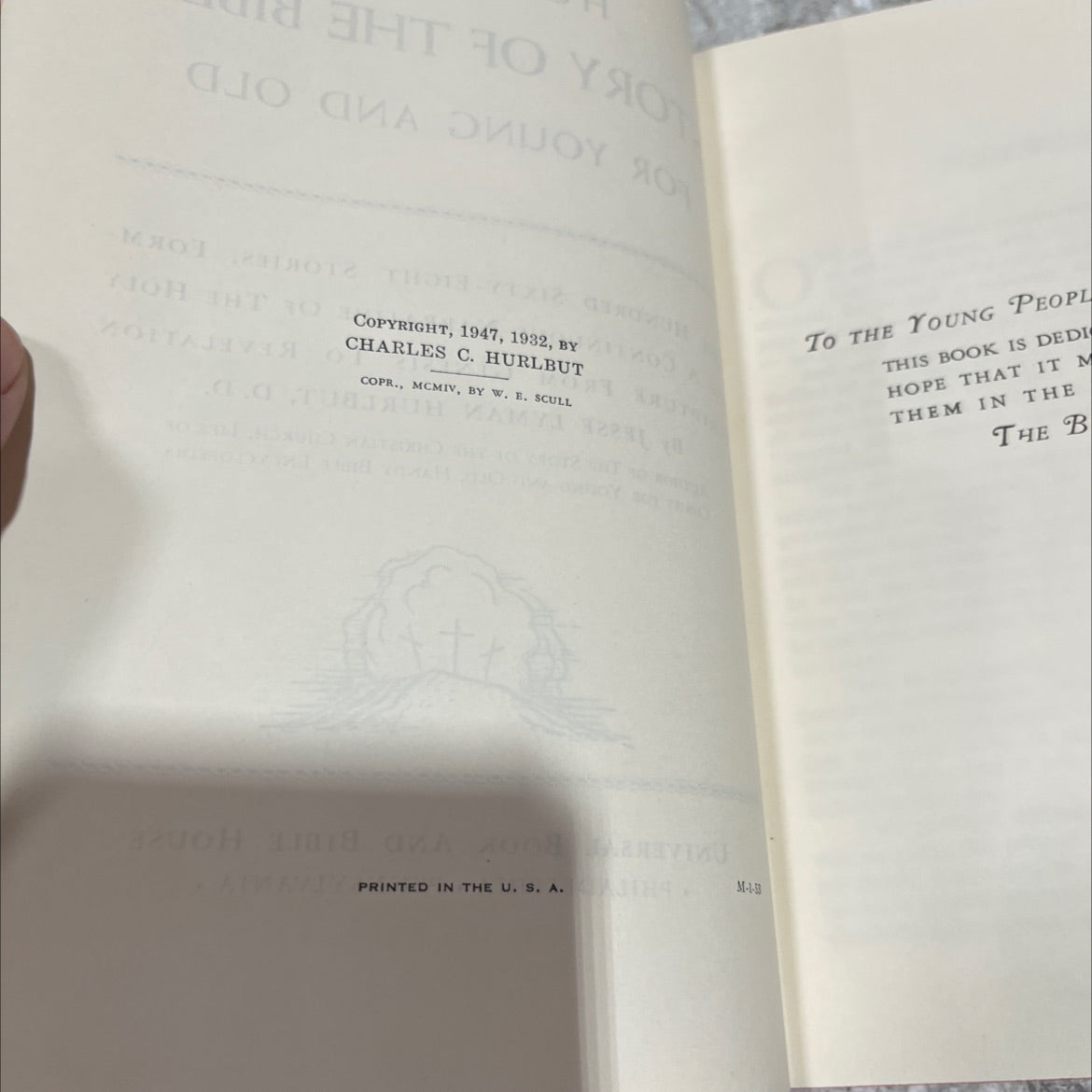 hurlbut's story of the bible for young and old one hundred sixty-eight stories, forming a continuous narrative of the image 3