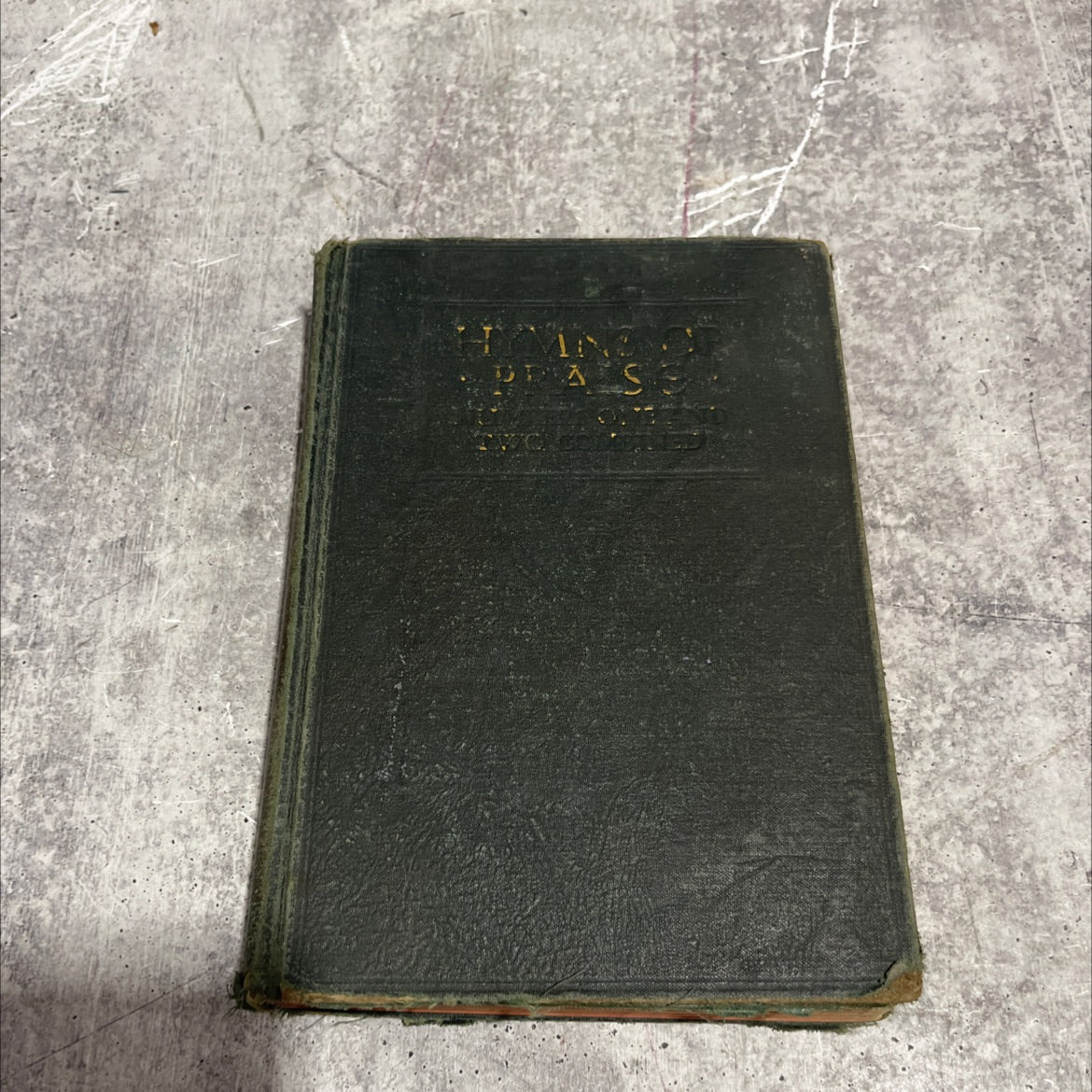 hymns of praise numbers one and two combined for the church and sunday school book, by F. G. Kingsbury, 1943 Hardcover image 1
