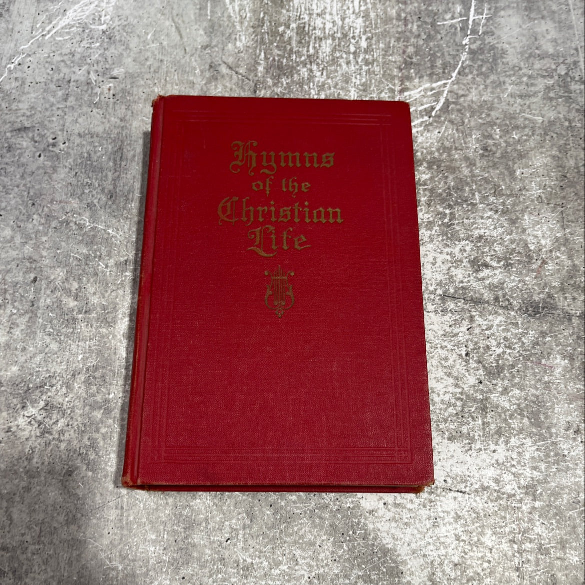 hymns of the christian life book, by unknown, 2001 Hardcover image 1
