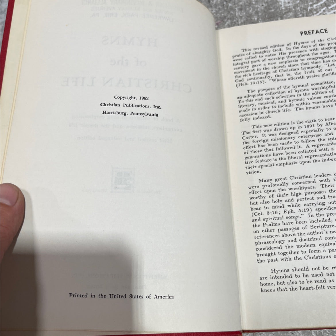 hymns of the christian life book, by unknown, 2001 Hardcover image 3