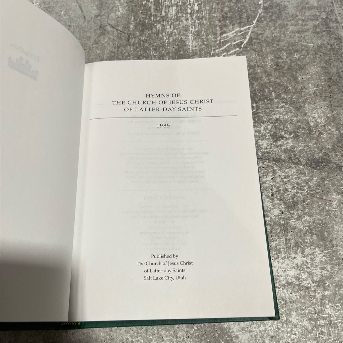 hymns of the church of jesus christ of latter-day saints book, by The Church of Jesus Christ of Latter-day Saints, 2002 image 2