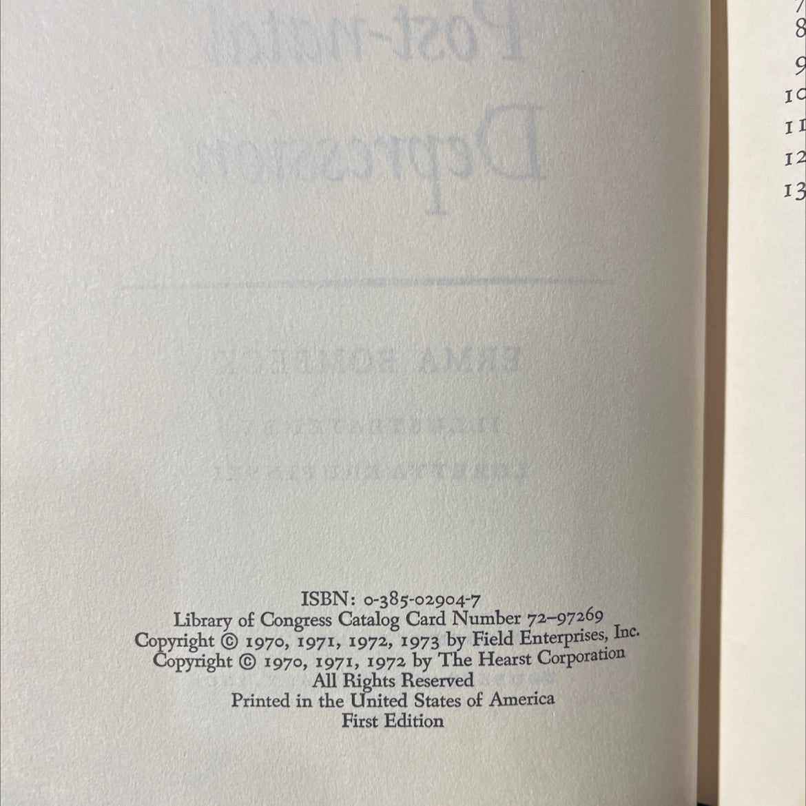 i lost everything in the post-natal depression book, by erma bombeck, 1973 Hardcover image 3