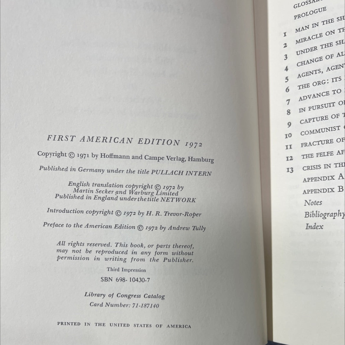i's head the general was a spy the truth about general gehlen and his spy ring book, by heinz höhne & hermann zolling, image 3