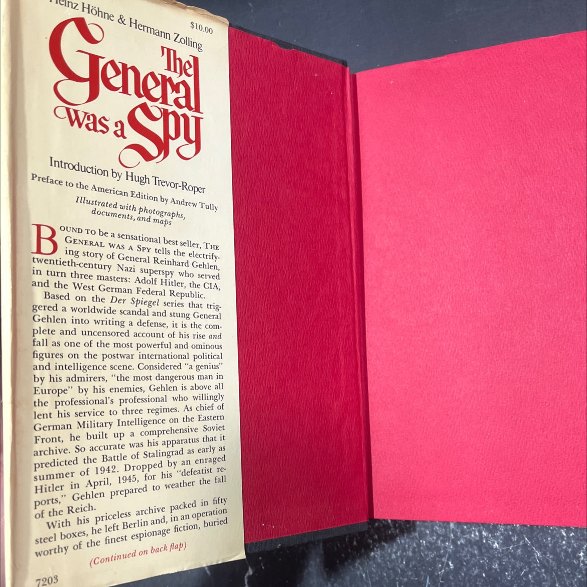 i's head the general was a spy the truth about general gehlen and his spy ring book, by heinz höhne & hermann zolling, image 4