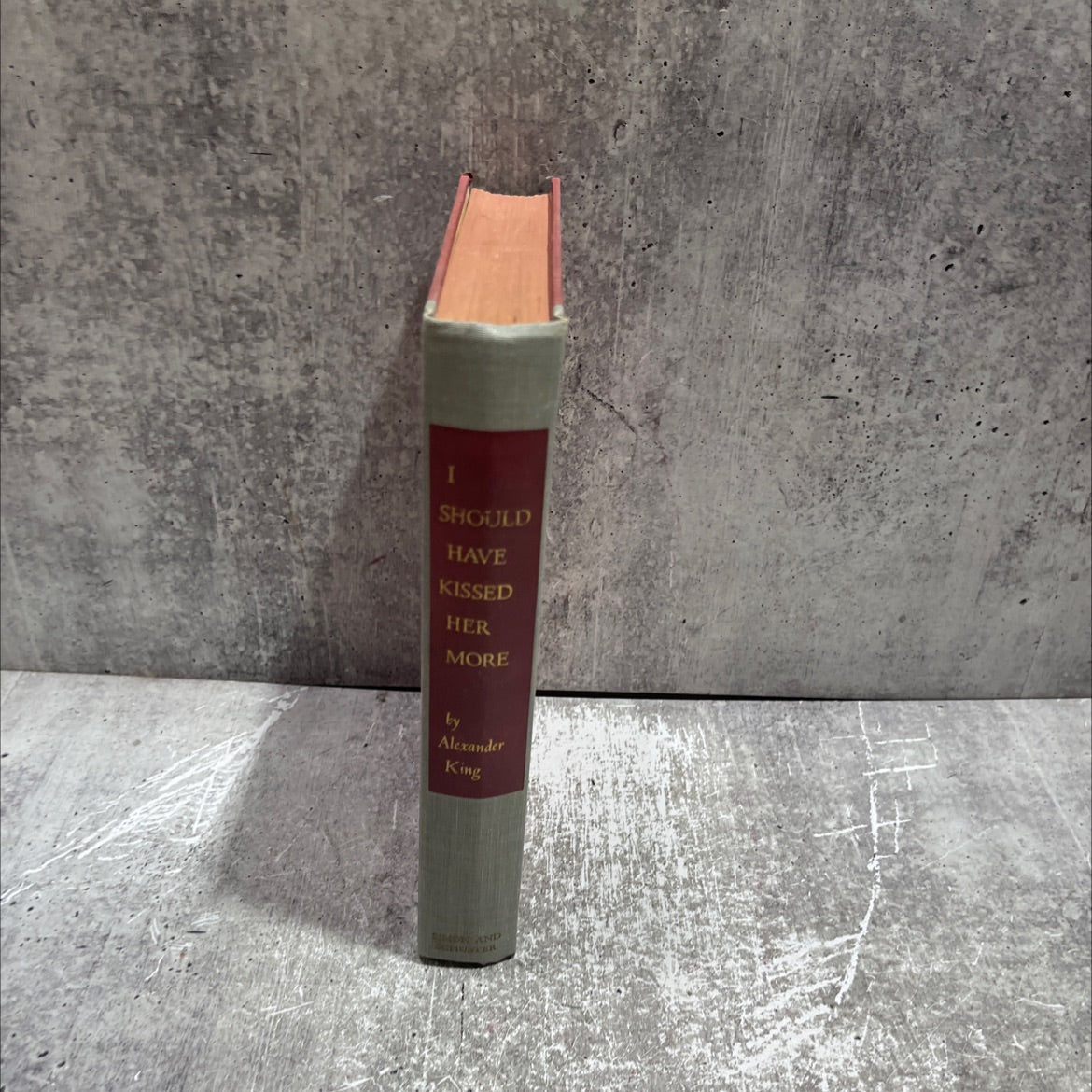 i should have kissed her more book, by Alexander King, 1961 Hardcover image 4