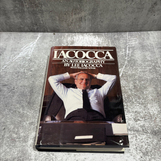 iacocca an autobiography book, by lee iacocca with william novak, 1984 Hardcover image 1