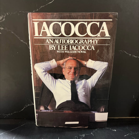 iacocca an autobiography book, by lee iacocca, 1984 Hardcover image 1