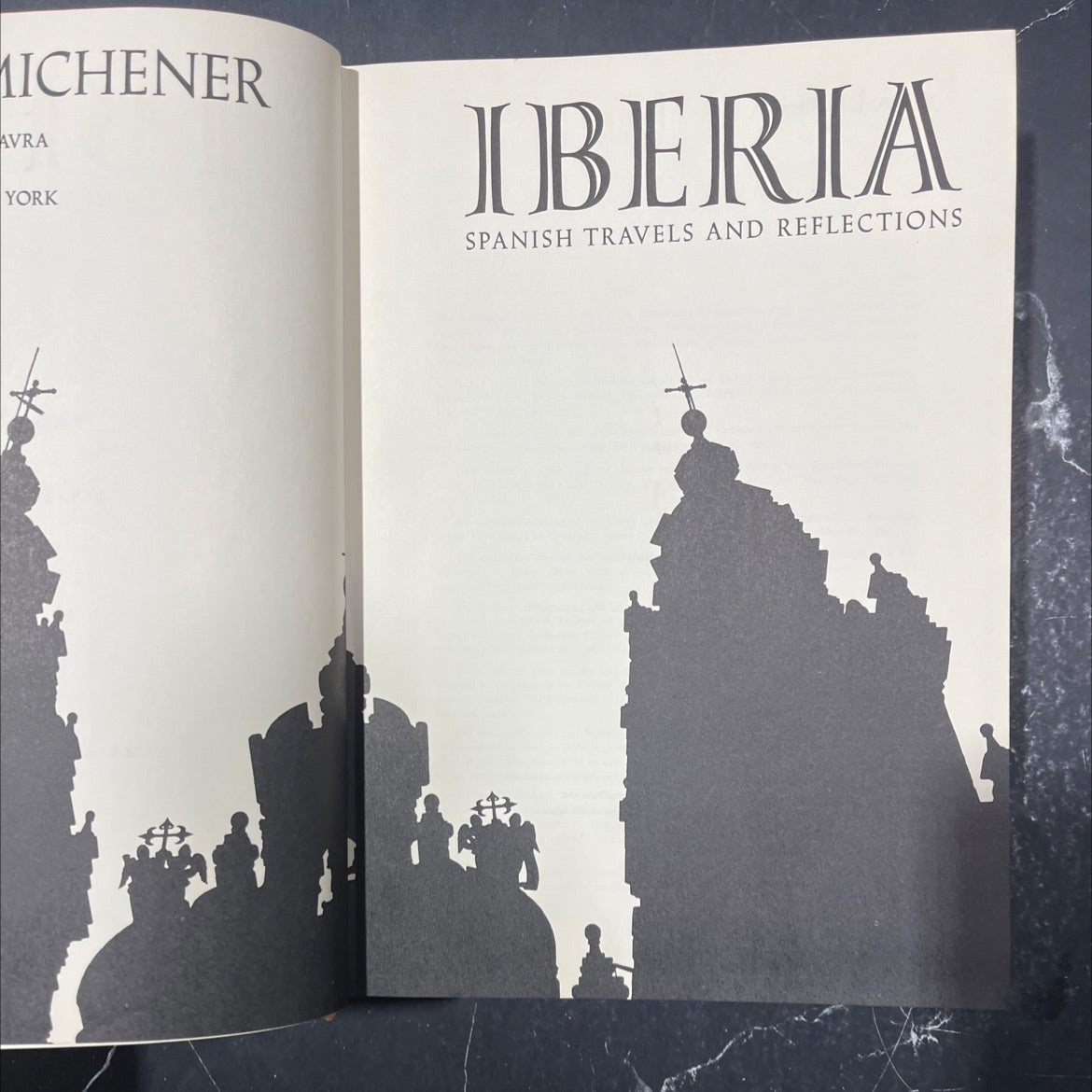 iberia book, by james a. michener, 1999 Hardcover image 2