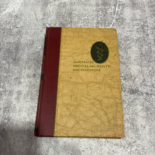 illustrated medical and health encyclopedia book, by morris fishbein, m.d., 1958 Hardcover image 1