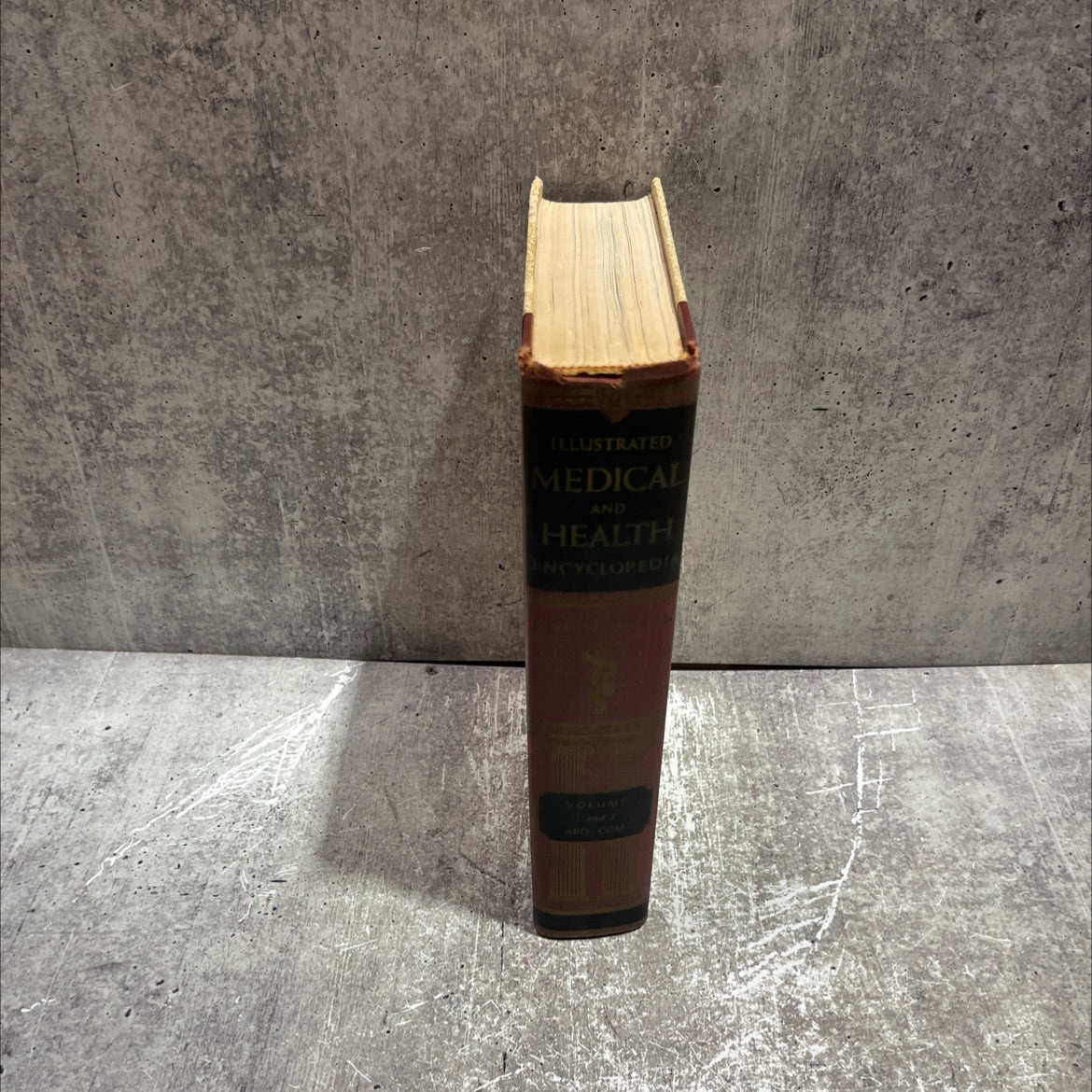 illustrated medical and health encyclopedia book, by morris fishbein, m.d., 1958 Hardcover image 4
