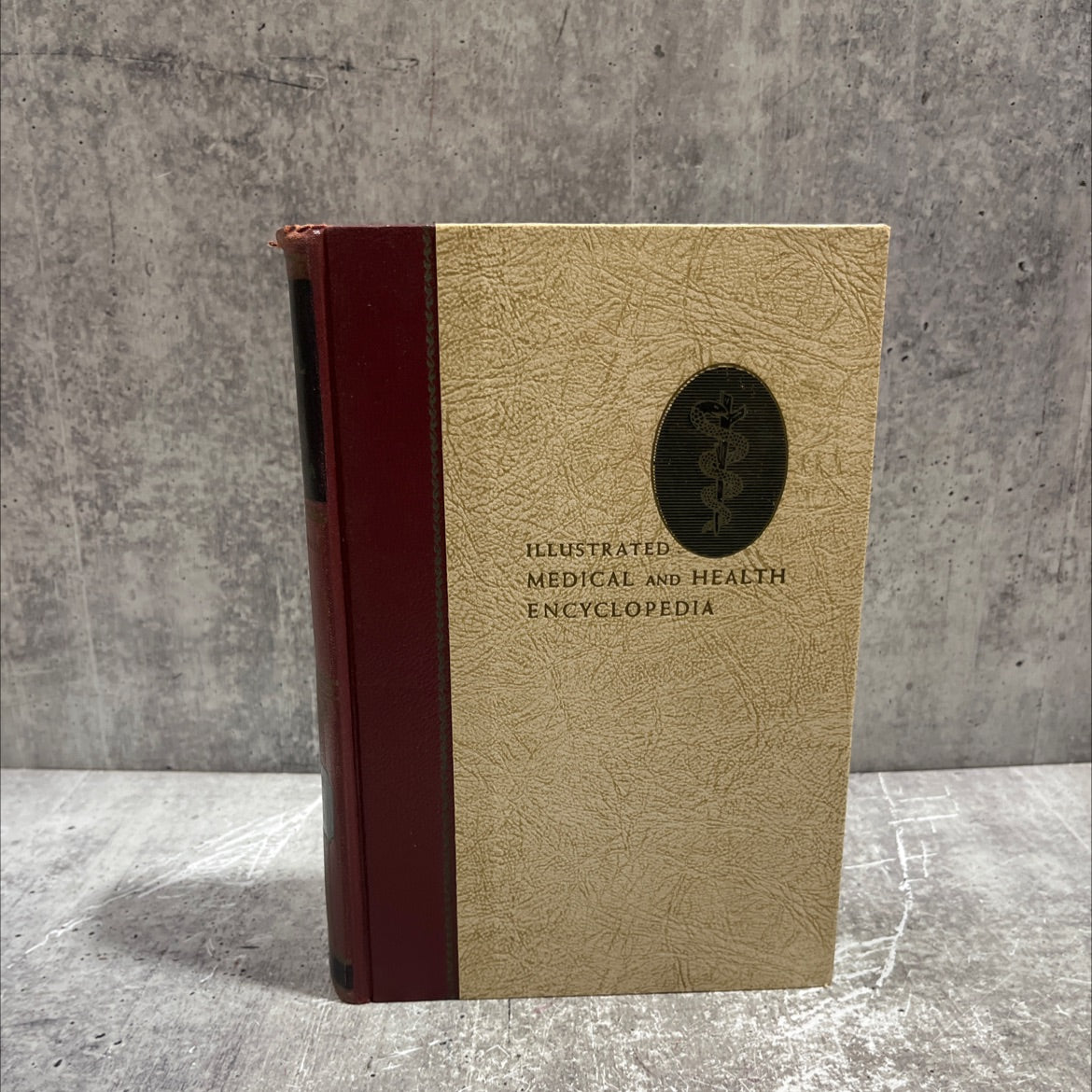 illustrated medical and health encyclopedia book, by morris fishbein, m.d., 1958 Hardcover image 1