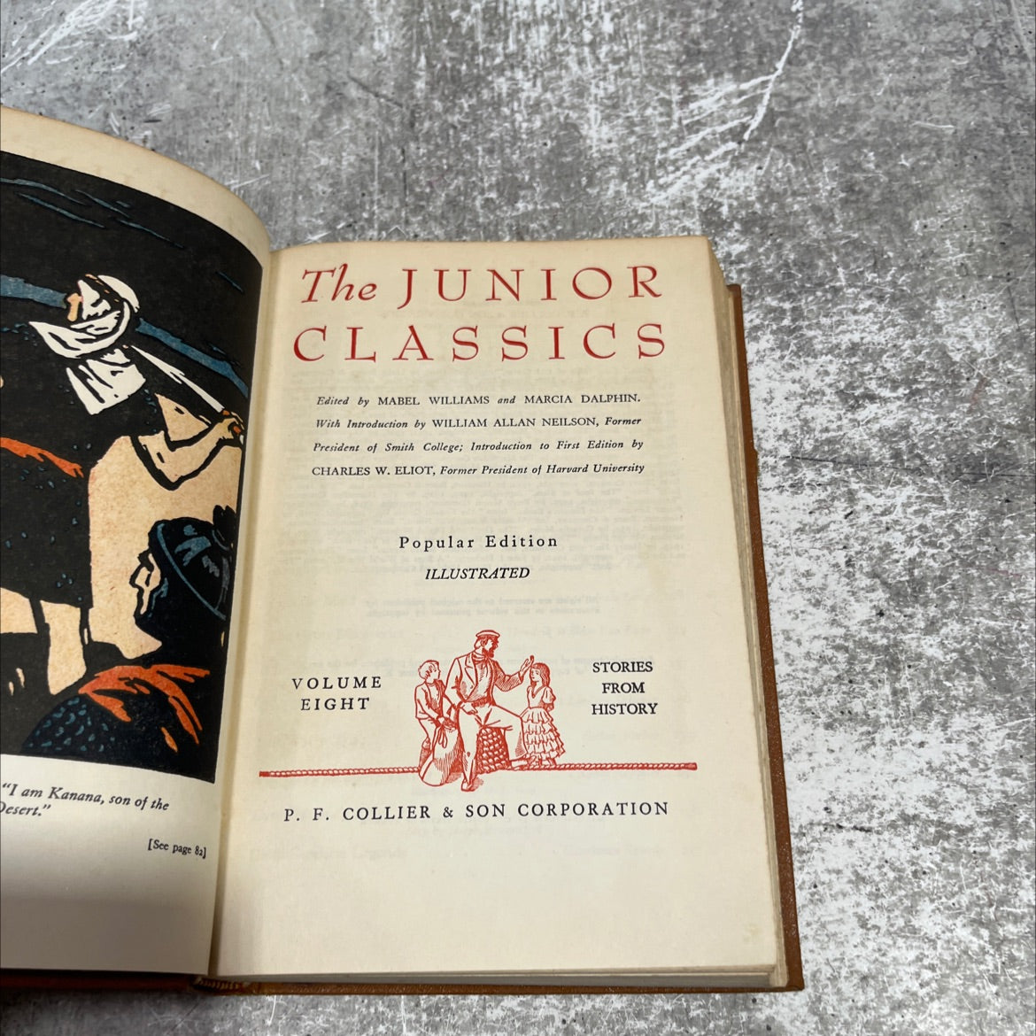 illustrated stories from history book, by Mabel Williams, Marcia Dalphin, 1956 Hardcover image 2