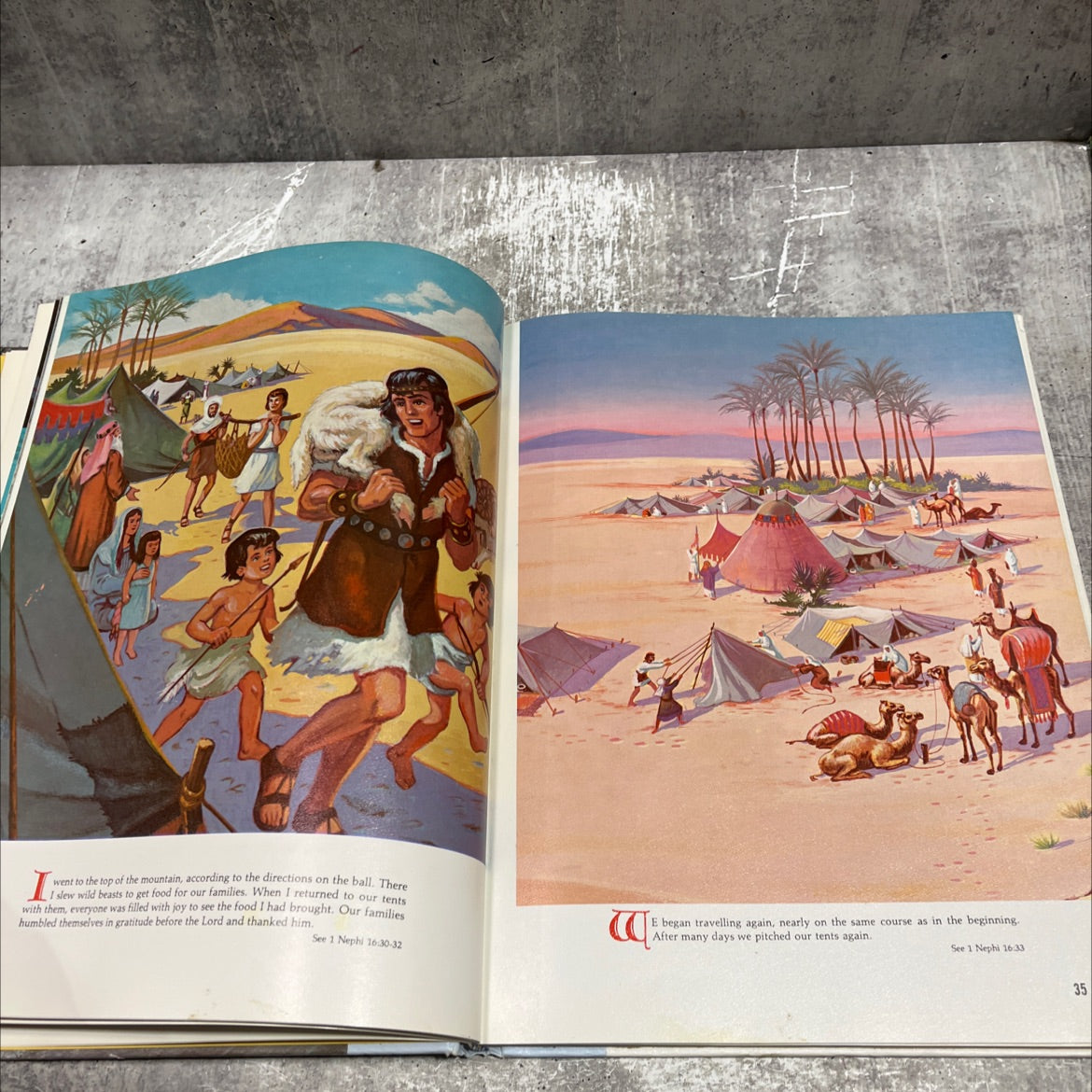 illustrated stories from the book of mormon volume 3 book, by raymond h. jacobs, dr. clinton f. larson, joseph n. image 4
