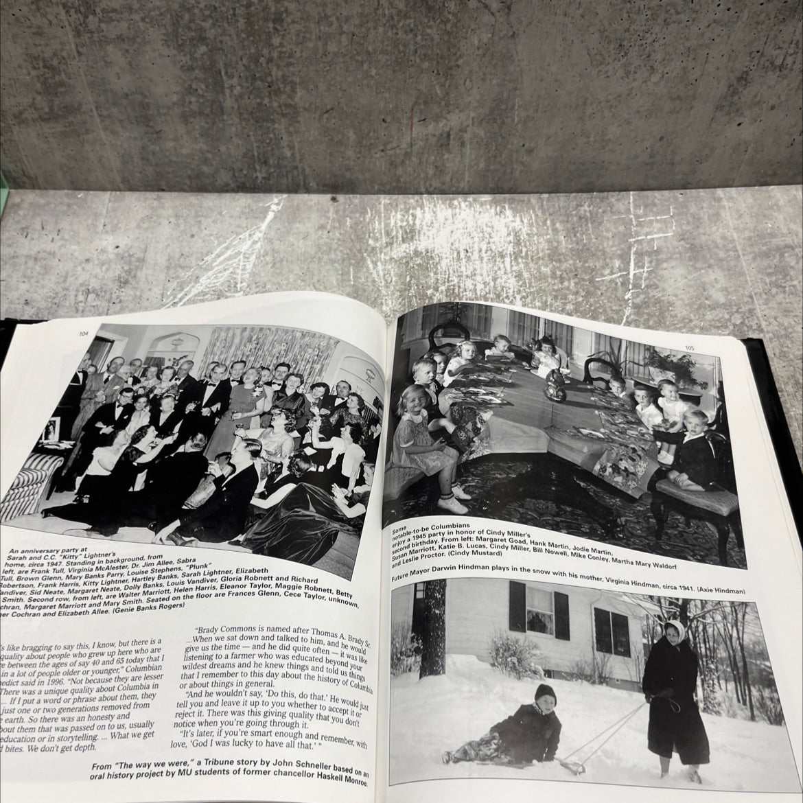 images of our lives since 1901 book, by Columbia Daily Tribune, 2001 Hardcover image 4