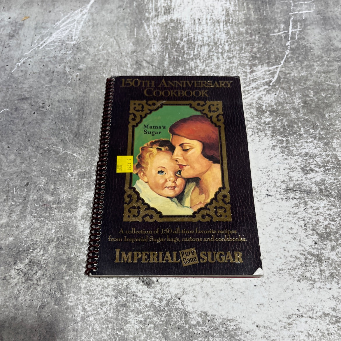 imperial sugar 150th anniversary cookbook book, by June Towers, 1993 Hardcover image 1