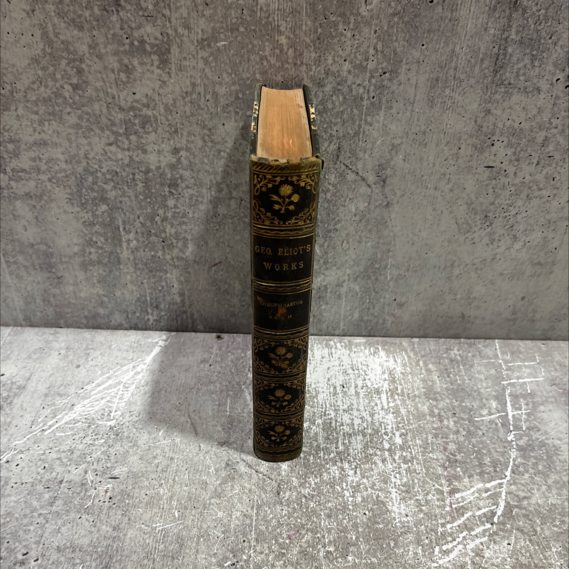 impressions of theophrastus such book, by george eliot, 1970 Leather image 4