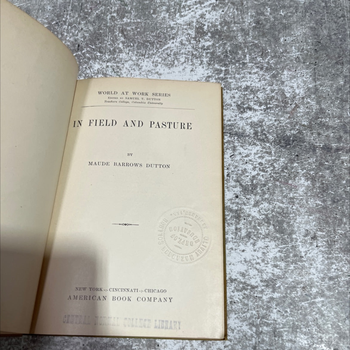 in field and pasture book, by maude barrows dutton, 1905 Hardcover image 2