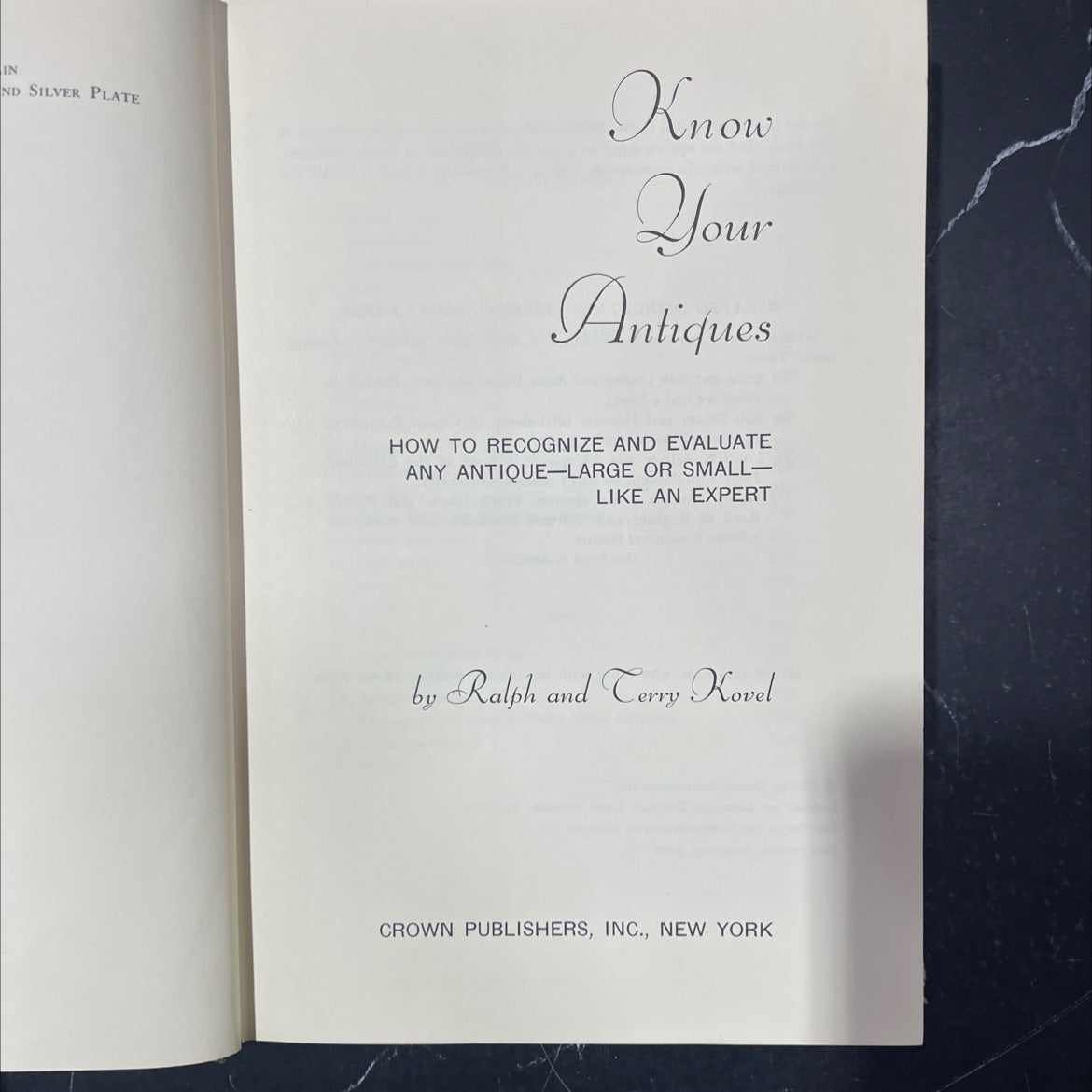 in nd silver plate know your antiques how to recognize and evaluate any antique-large or small-like an expert book, by image 2