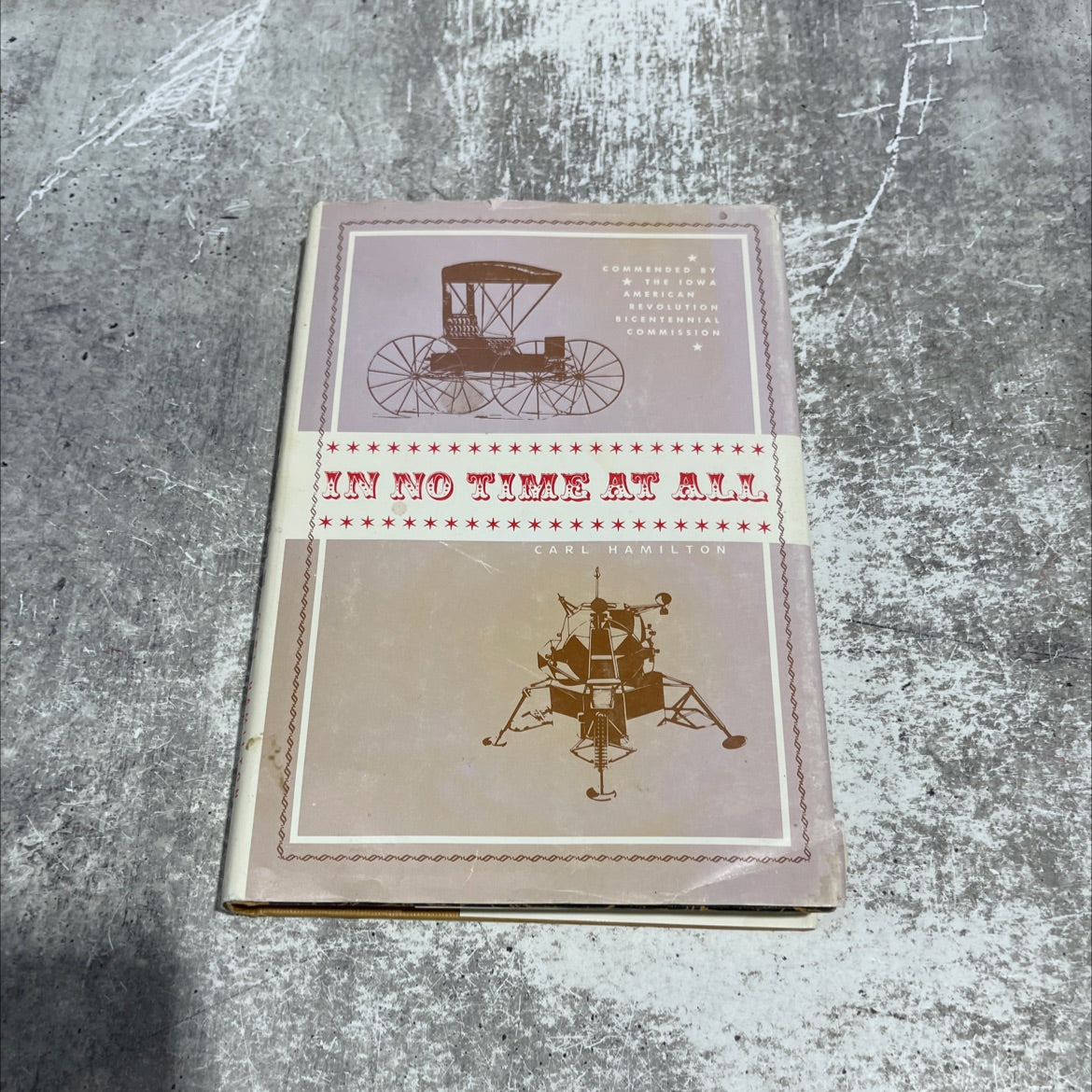 in no time at all book, by carl hamilton, 1981 Hardcover image 1