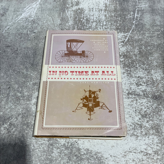 in no time at all book, by carl hamilton, 1981 Hardcover image 1
