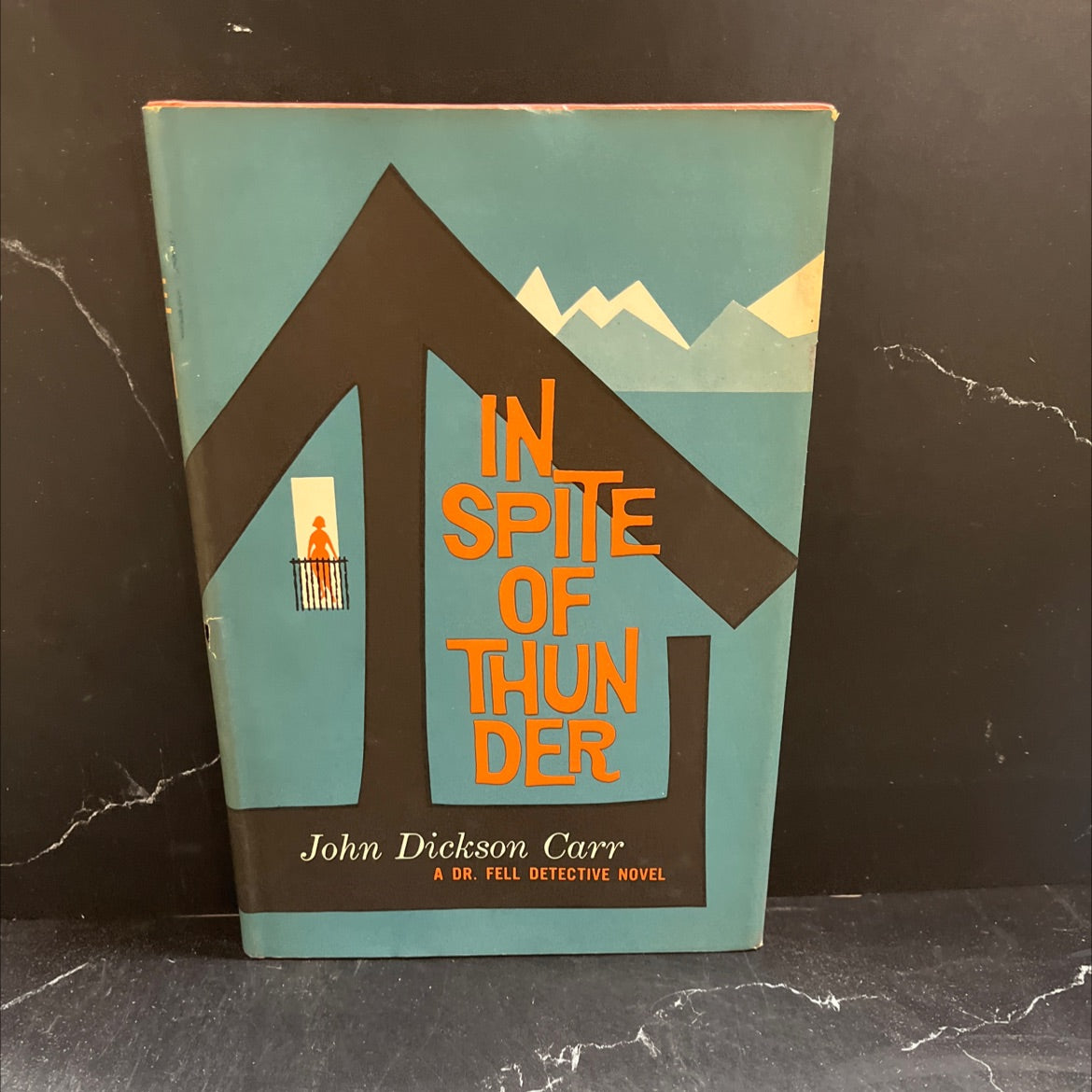 in spite of thunder a dr. fell detective novel book, by john dickson carr, 1960 Hardcover image 1