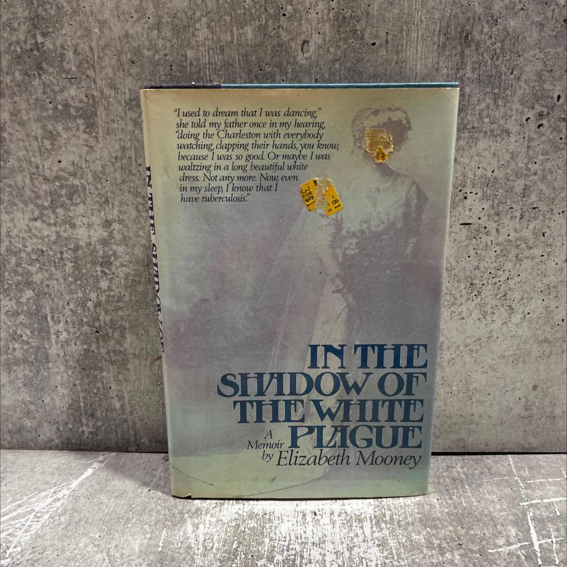 in the shadow of the white plague book, by Elizabeth Mooney, 1979 Hardcover image 1