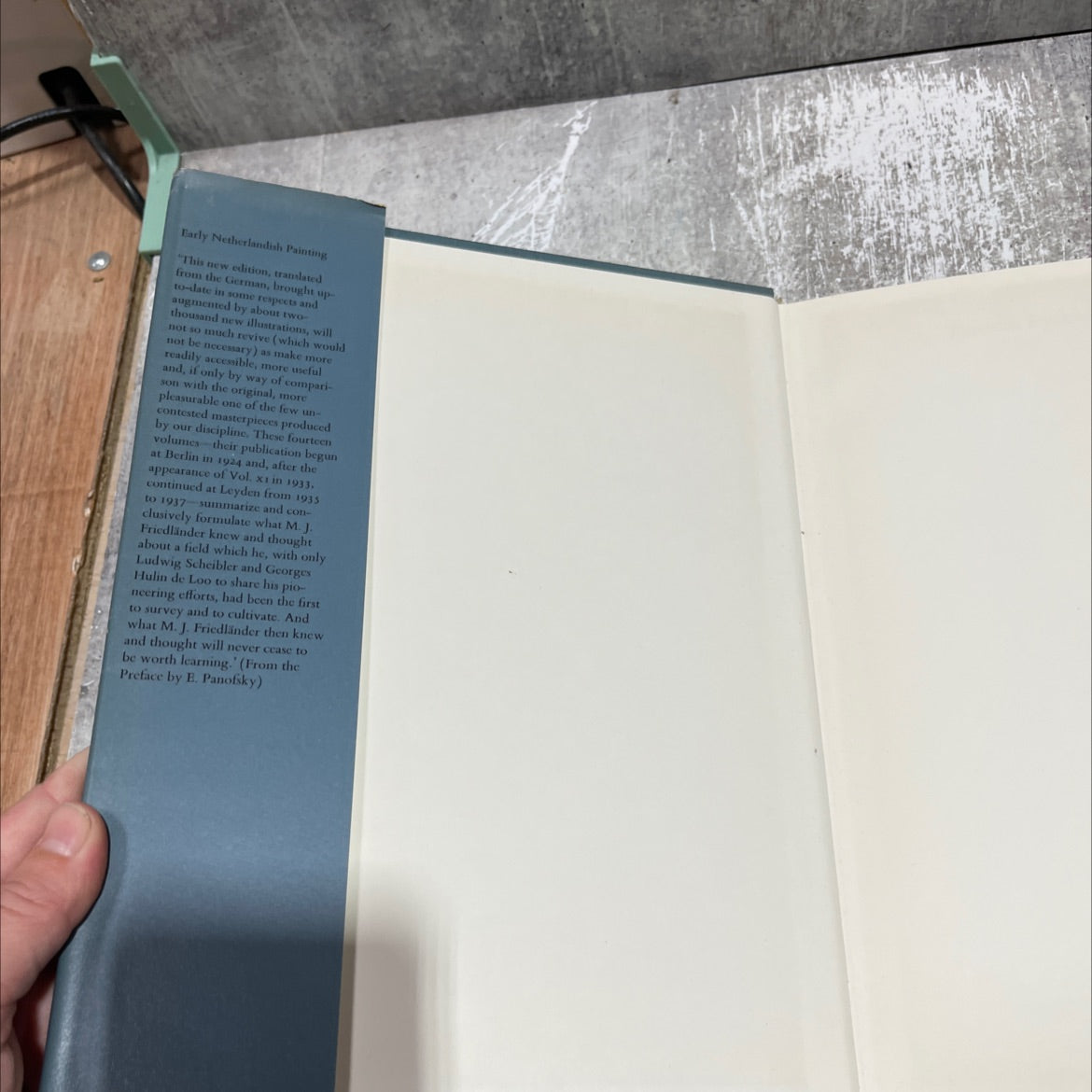 inder ndish painting book, by Max J. Friedländer, 1967 Hardcover image 4