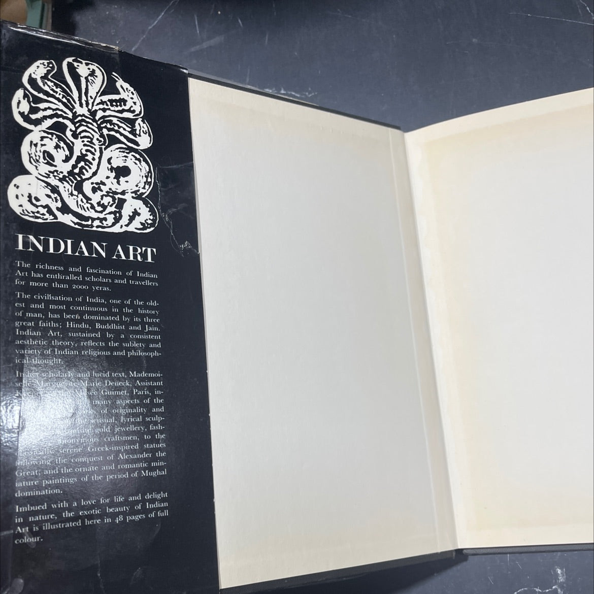 indian art book, by marguerite-marie deneck, 1967 Hardcover image 4