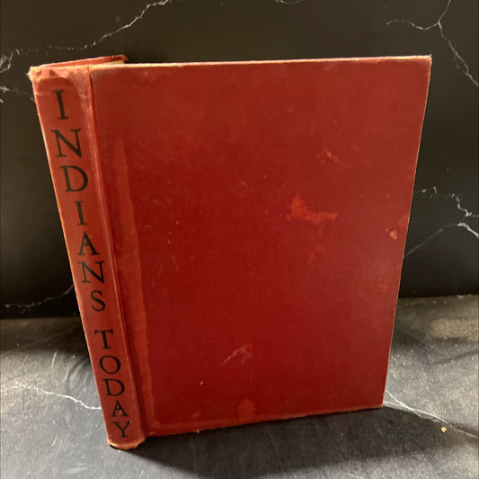 indians today book, by mario and mabel scacheri, 1936 Hardcover image 1