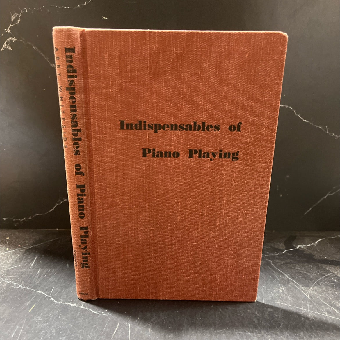 indispensables of piano playing book, by abby whiteside, 1961 Hardcover image 1