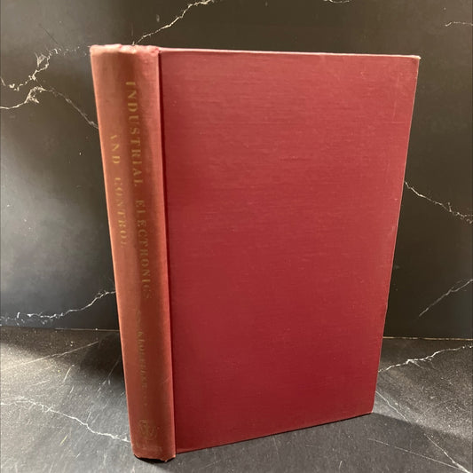 industrial electronics and control book, by royce gerald kloeffler, 1955 Hardcover image 1