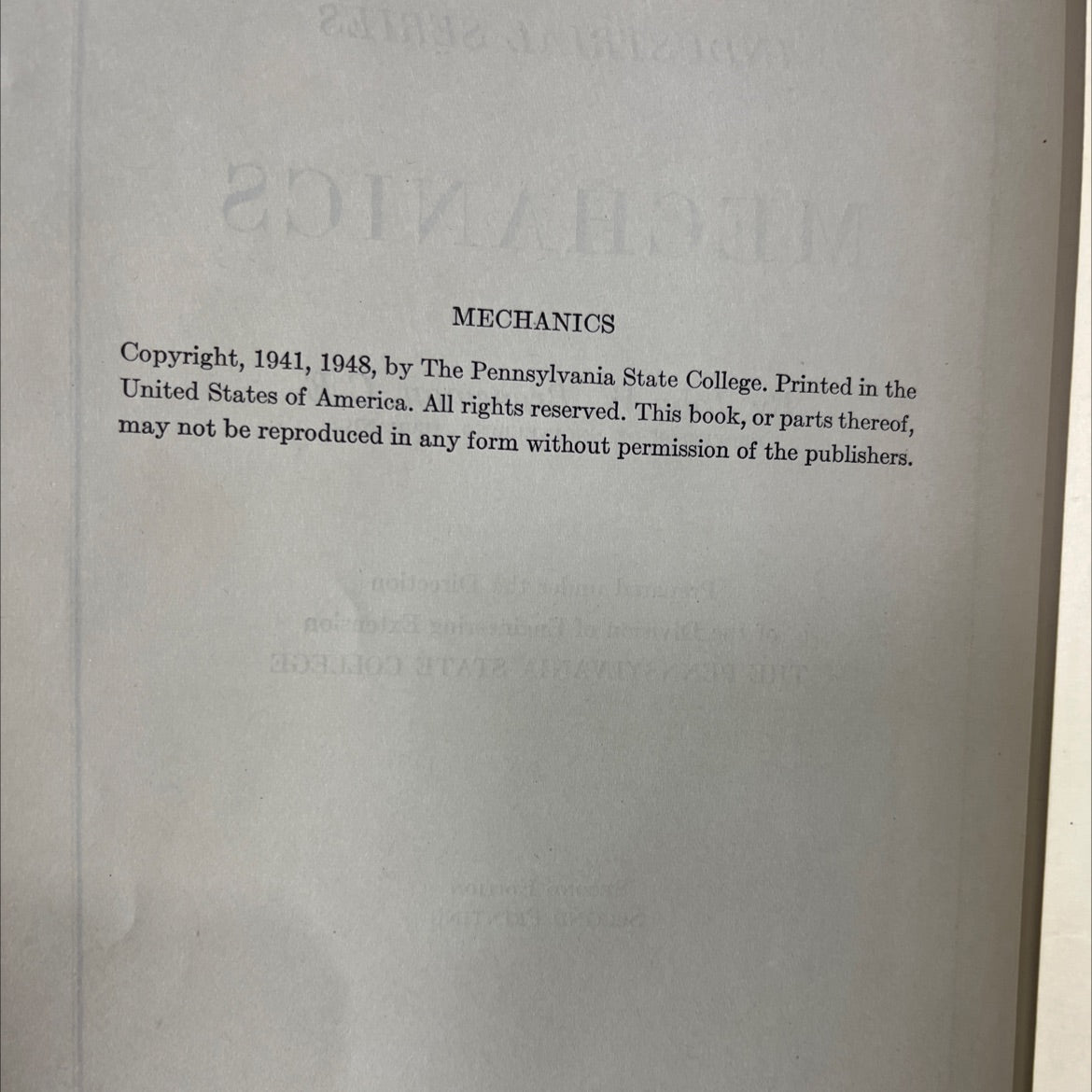 industrial series mechanics college ries book, by John W. Breneman, 1948 Hardcover image 3