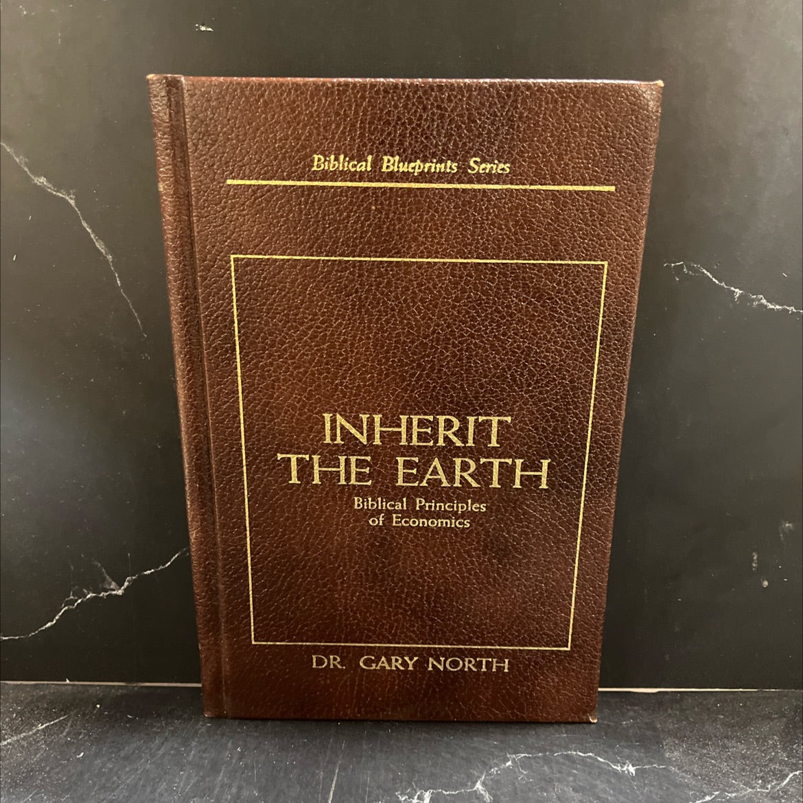 inherit the earth biblical blueprints for economics book, by Gary North, 1987 Hardcover image 1