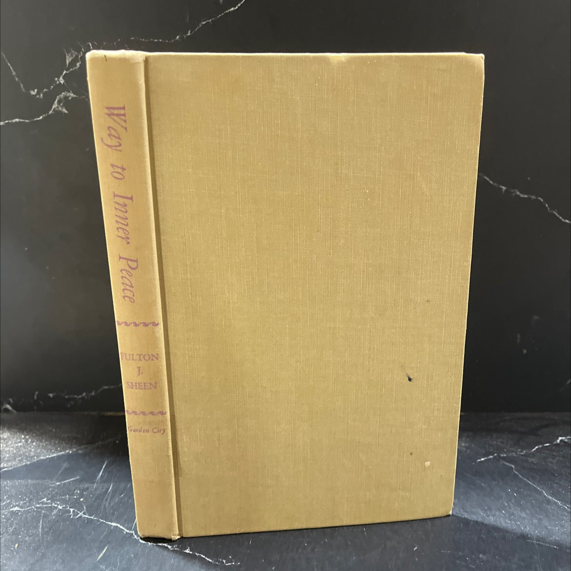 inner peace book, by most reverend fulton j. sheen, ph.d., d.d., 1955 Hardcover image 1