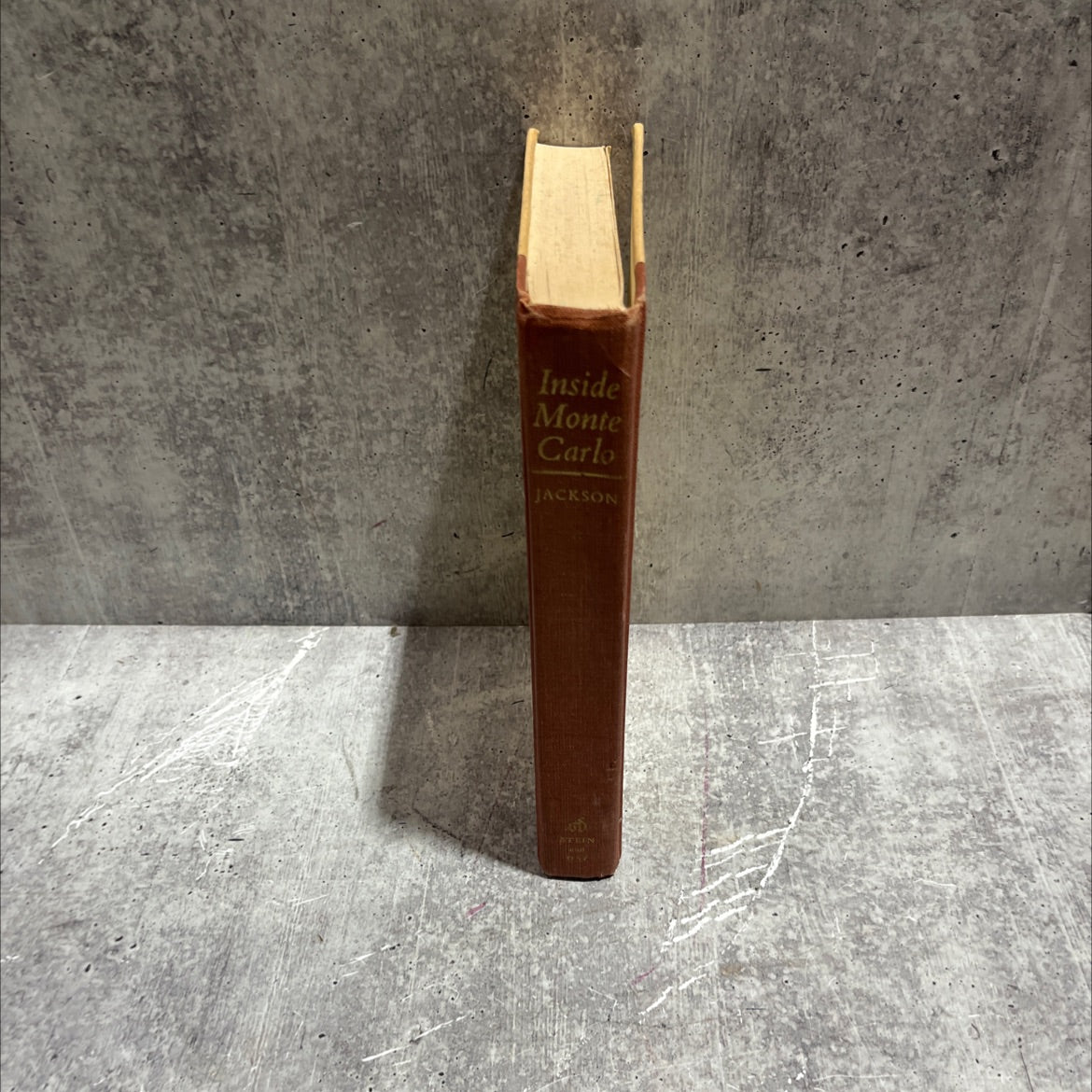 inside monte carlo book, by stanley jackson, 1975 Hardcover image 4