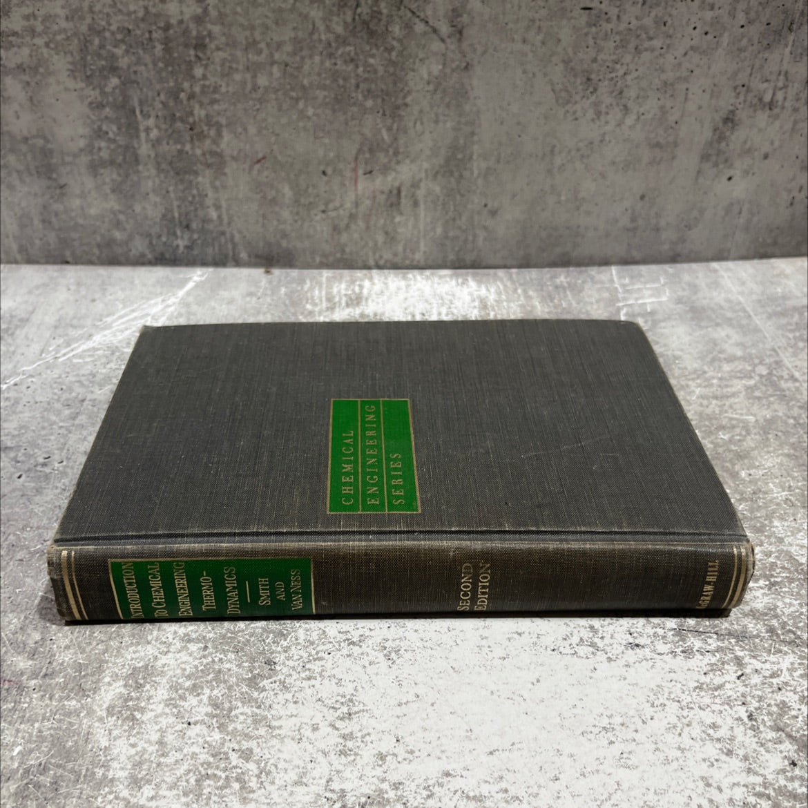 introduction to chemical engineering thermodynamics book, by j. m. smith, h. c. van ness, 1959 Hardcover image 4