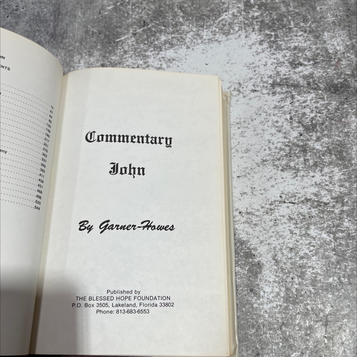 introduction to john book, by Dr. Albert Garner, 1983 Hardcover image 2