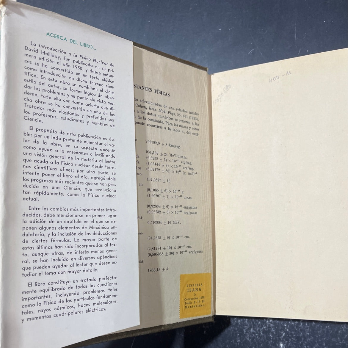 introduction to nuclear physics book, by david halliday, 1962 Hardcover image 4