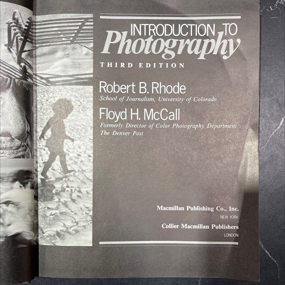 introduction to photography book, by robert b. rhode, floyd h. mccall, 1976 Hardcover image 2
