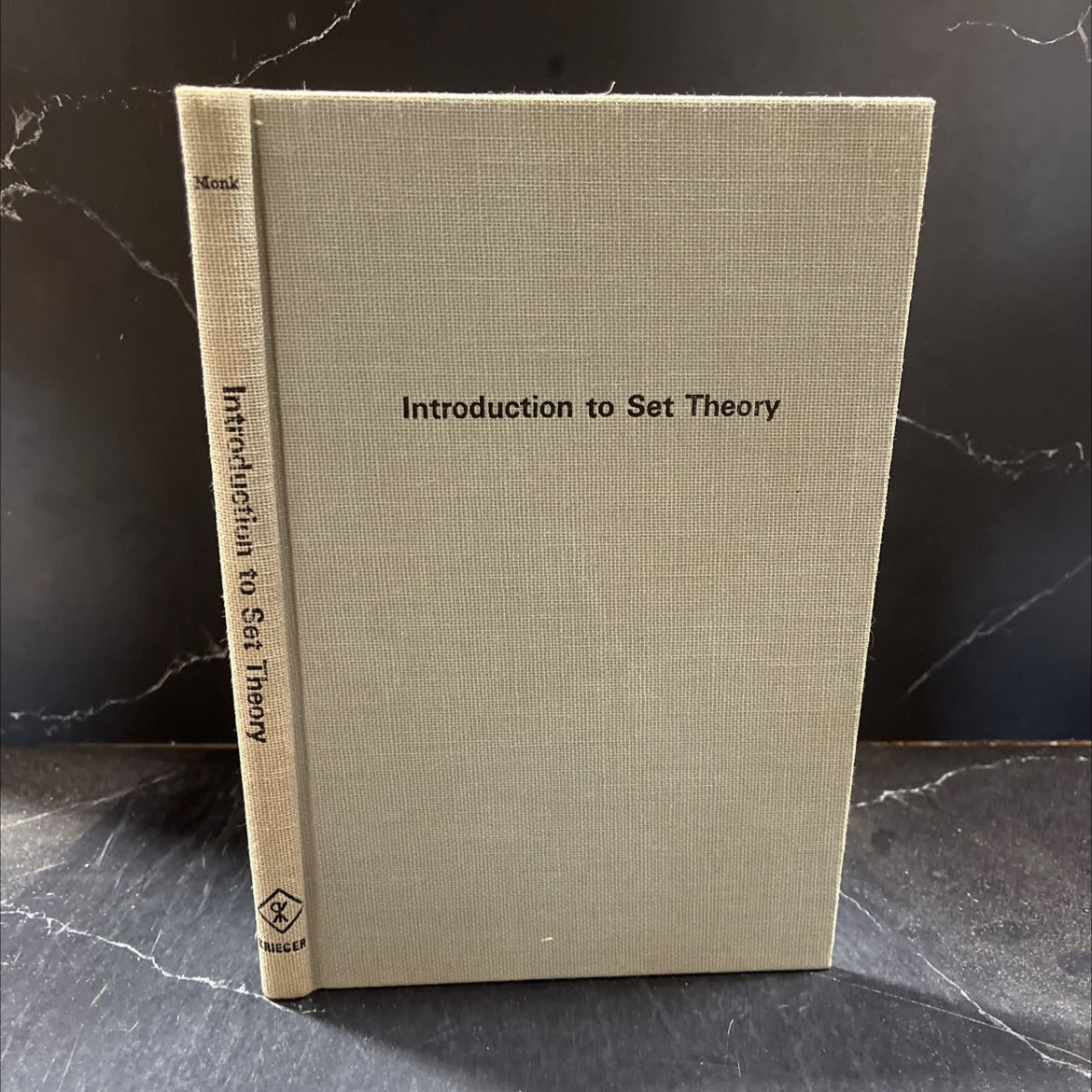 introduction to set theory book, by J. Donald Monk, 1980 Hardcover image 1