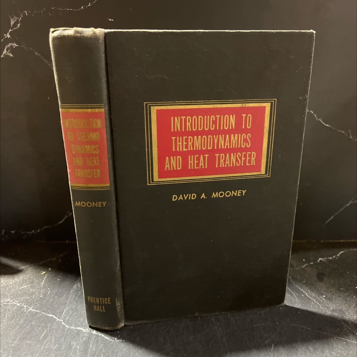 introduction to thermodynamics and heat transfer book, by david a. mooney, 1955 Hardcover image 1