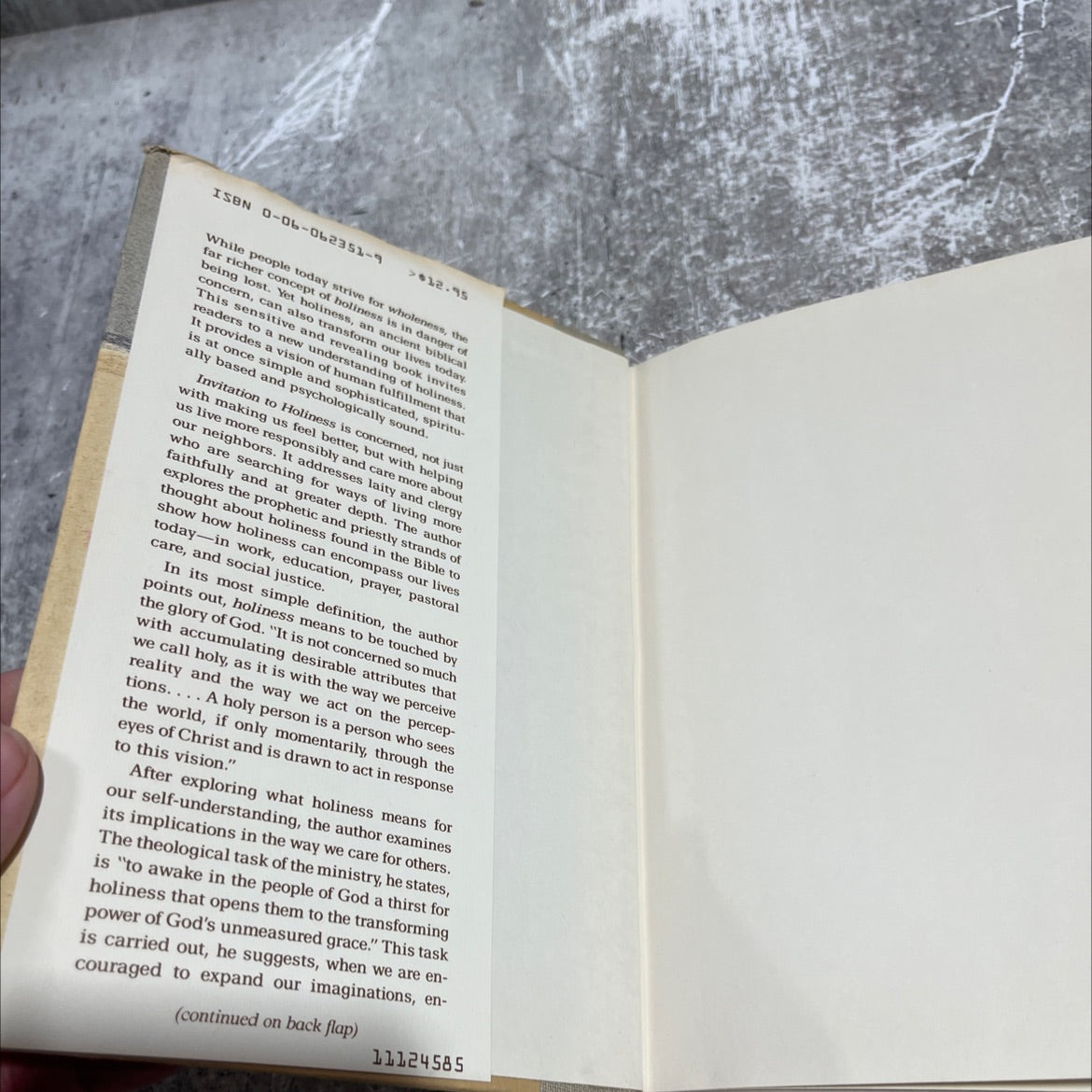 invitation to holiness book, by James C. Fenhagen, 1985 Hardcover image 4