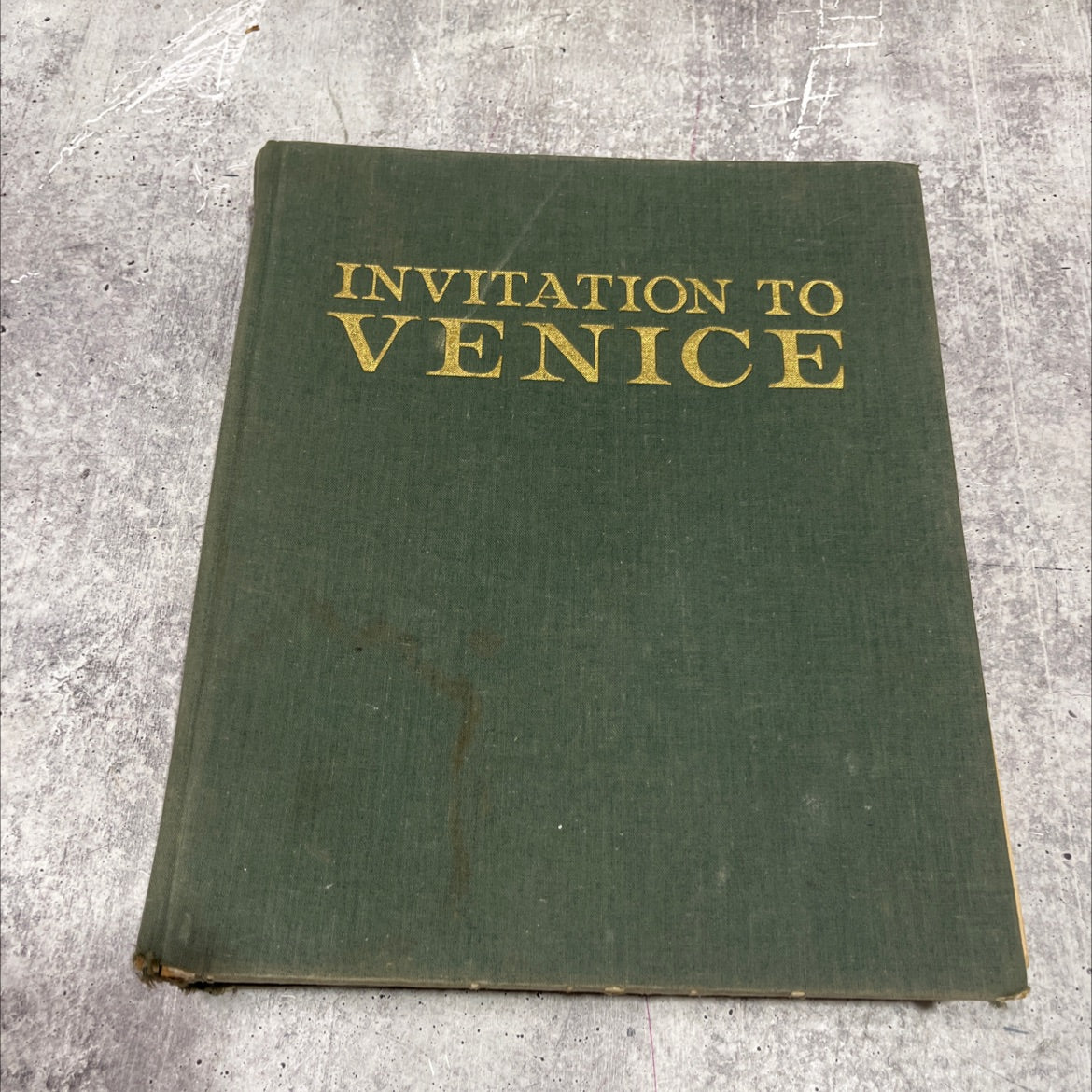 invitation to venice book, by michelangelo muraro, 1963 Hardcover image 1
